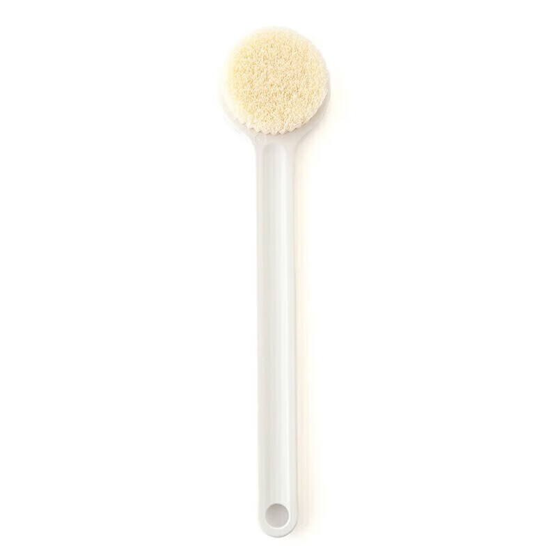MUJI Polypropylene Bath Brush, Long Handle Shower Brush, Bath Scrubber, Bathing...