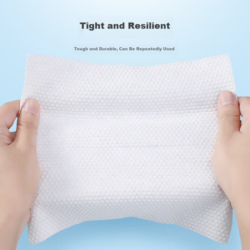 Xinqin Disposable Pearl Pattern Face Towels, Highly Absorbent, Travel-Friendly,...