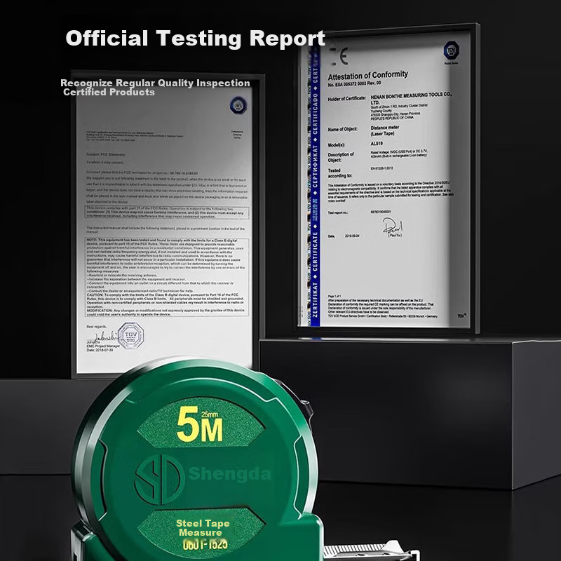 Shengda Engineering Renovation Measuring Steel Tape Measure, Carpenter's Ruler,...