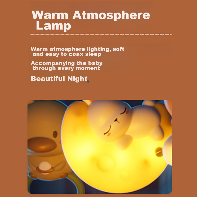 Xinge Baby Crib Bell, Sleep Aid, Rattle Sound, Light And Sound Bedside Bell, Soo...