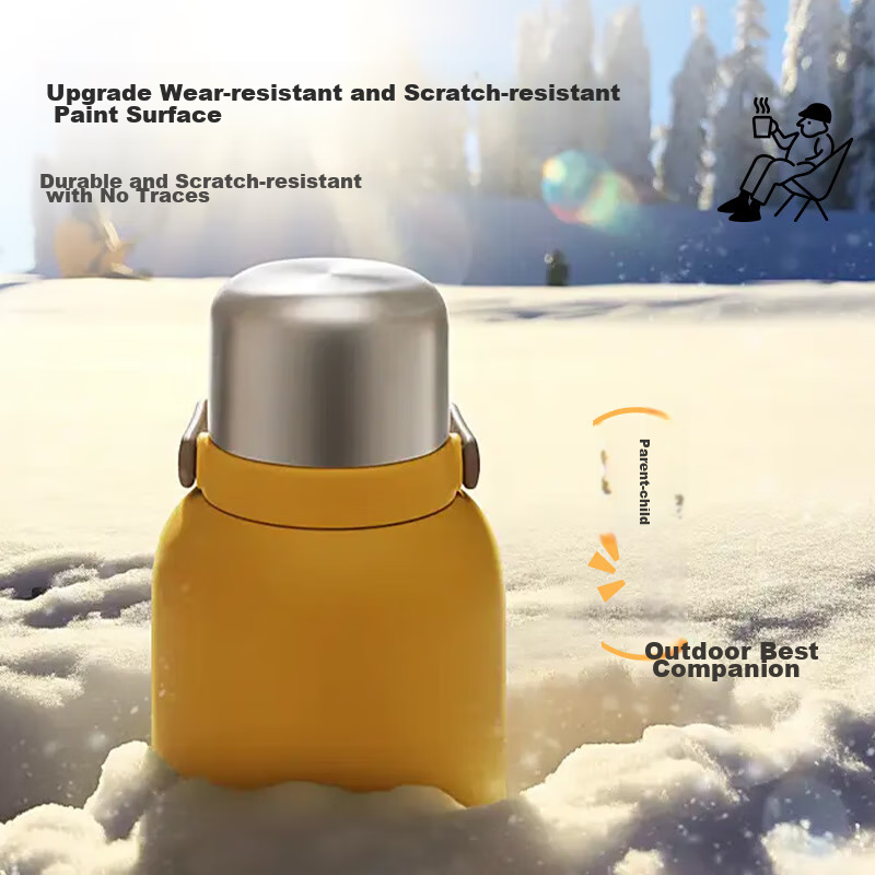 Supor Large Capacity Insulated Mug, Women's Portable Water Bottle, Outdoor Dual-...