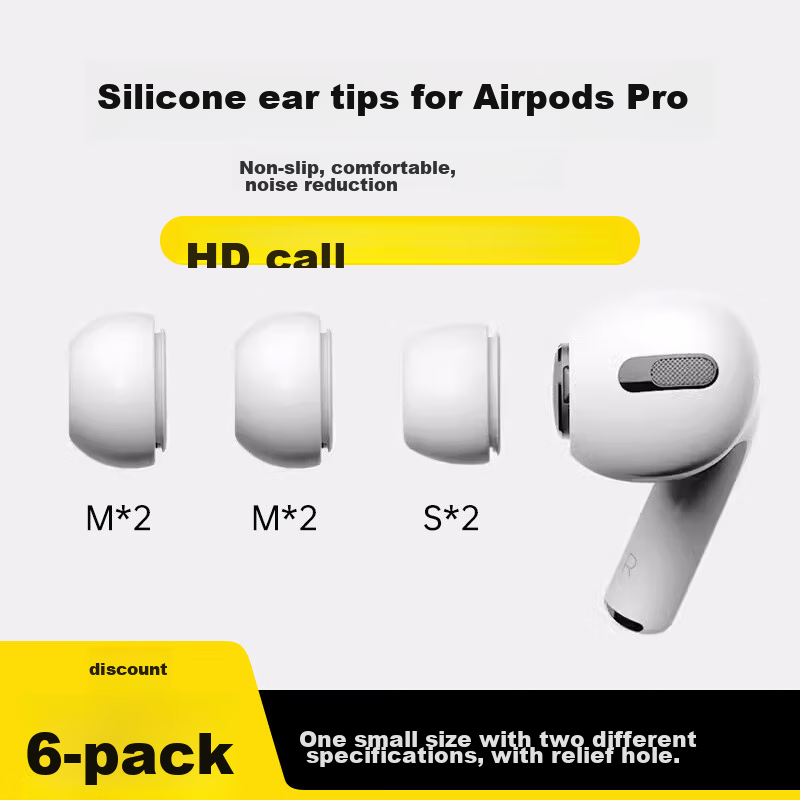 Stiger [Set of Three] Ear Tips, Earbuds Covers, Compatible with AirPods Pro 2nd...