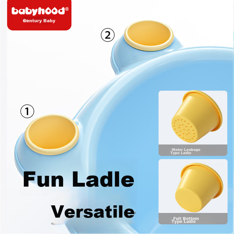 Babyhood Baby Bath Tub, Baby Sitting Bath, Free Bath Mat + Thermometer, Suitable...