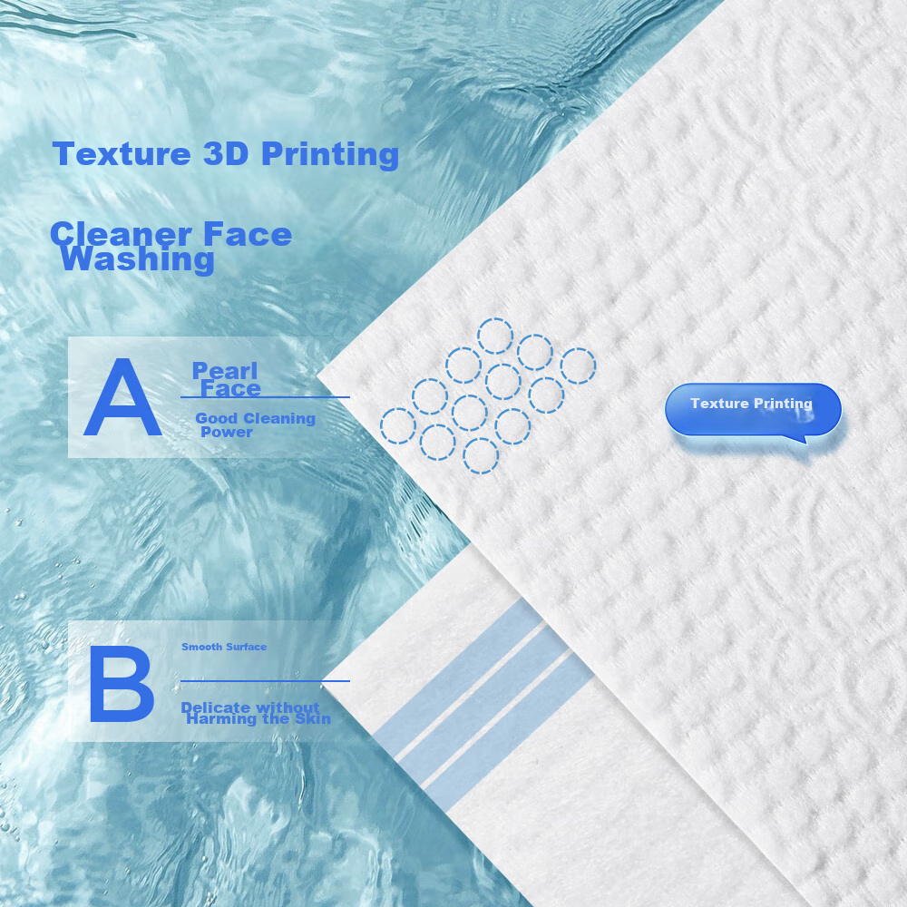 Sude Disposable Facial Cleansing Wipes, Pull-Out Style, Pure Cotton, Face Towels...