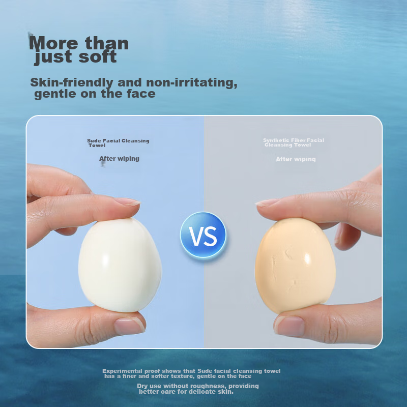 Sude Disposable Facial Cleansing Wipes, Pull-Out Style, Pure Cotton, Face Towels...