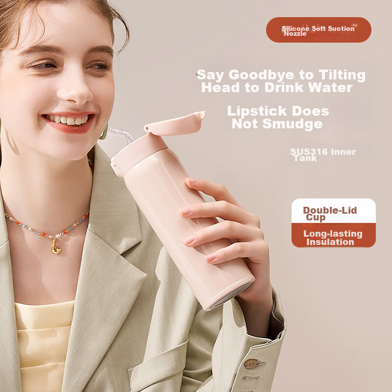 SHINPUR Insulated Tumbler with Straw for Women, Adults, Students, Hot And Cold W...