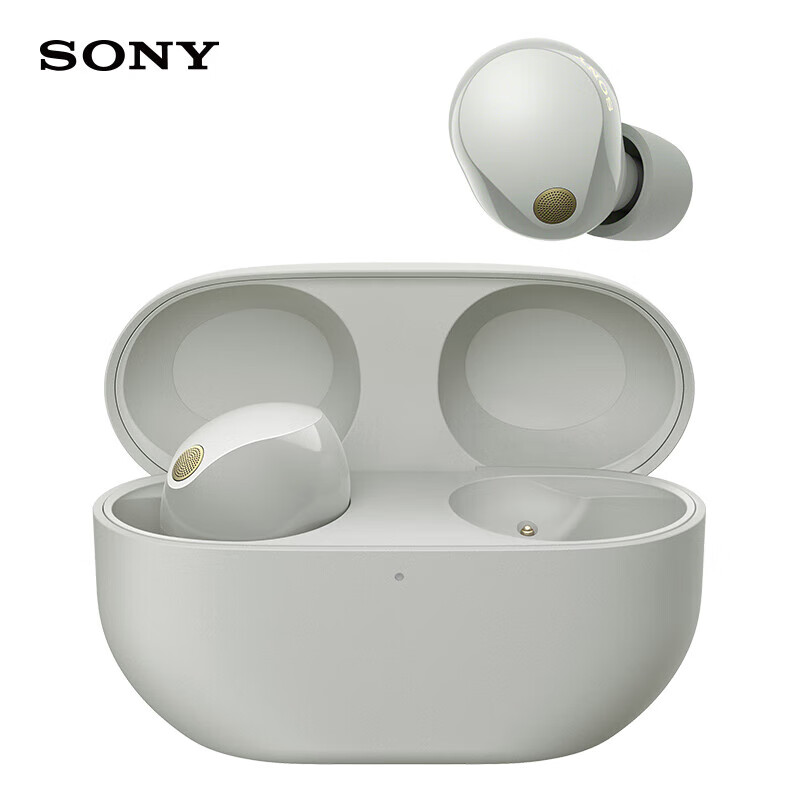 Sony WF-1000XM5 True Wireless Bluetooth Noise-Cancelling Earbuds, New Generation...