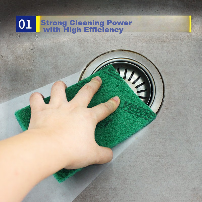 Yizhixuan Scouring Pad [Extra Large 15*10cm], Kitchen Dishwashing Cloth, Pot Scr...