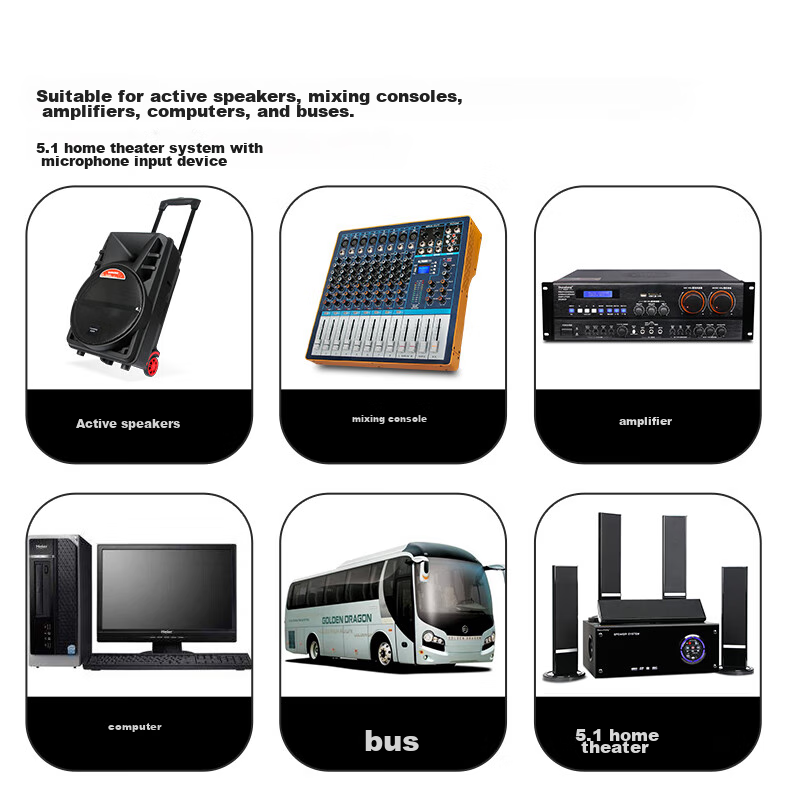 SAST OK-182 Wired Dynamic Microphone, Professional Home KTV Singing Recording, H...