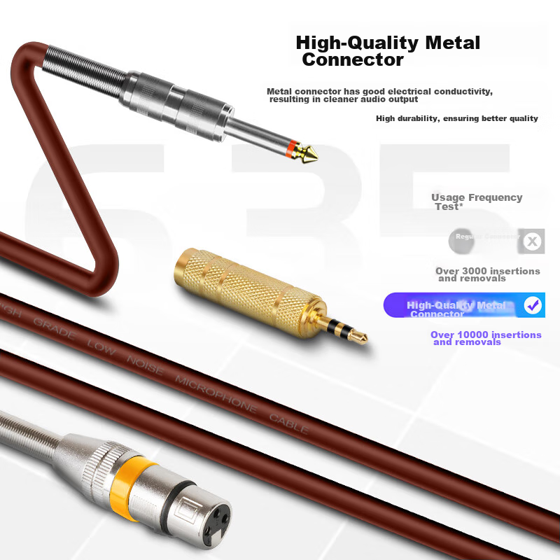 SAST OK-182 Wired Dynamic Microphone, Professional Home KTV Singing Recording, H...