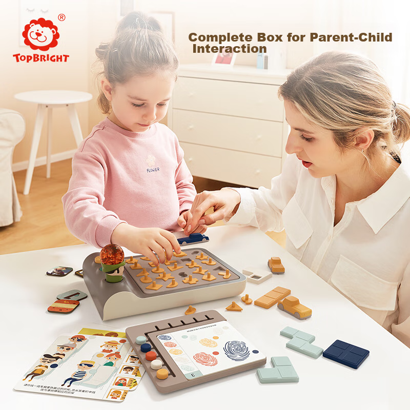 Topbright 10-In Logic Board Game, Back-To Gift, Educational Toy for Children 3-6...