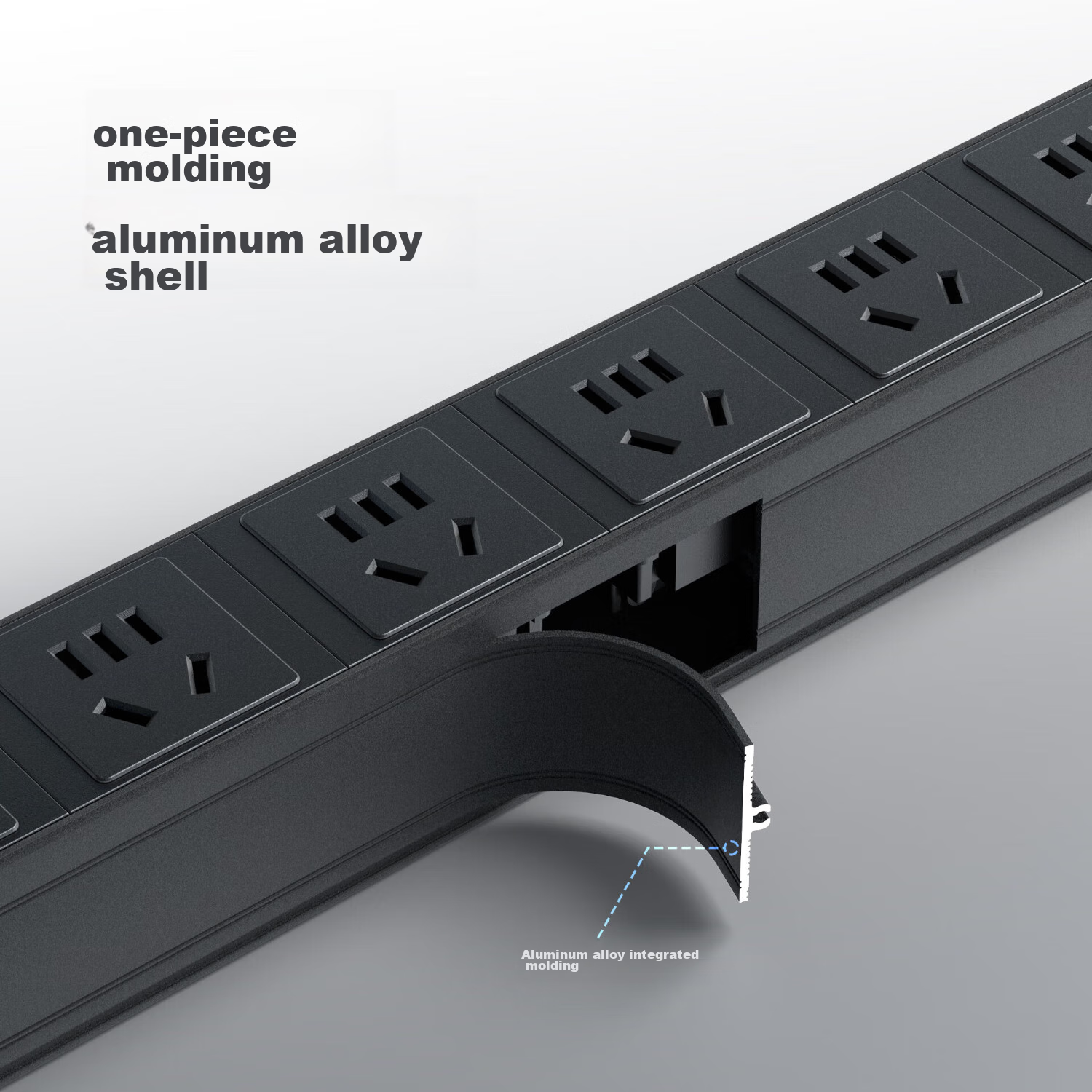 Same As Image PDU Power Strip, 1.8 Meters, 6 Outlets, 10A Cabinet PDU Socket, Ca...