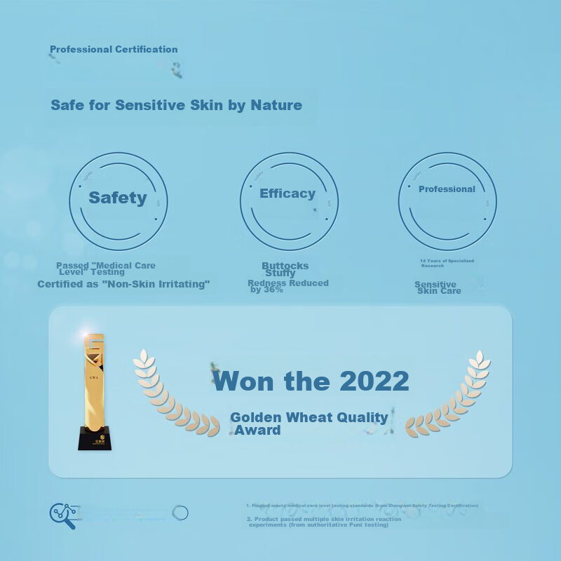 Shubiji Breathable Thin Diapers, M Size, 80 Pieces (6-11kg), Ultra-Thin And Brea...