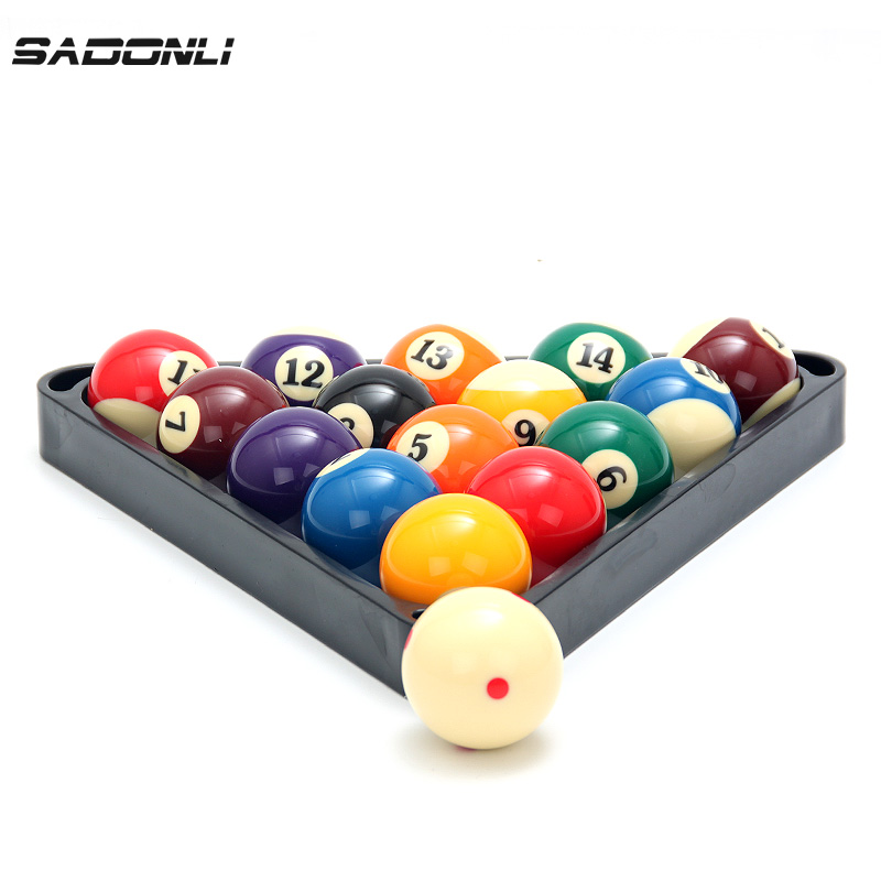 New Power Billiard Balls, High-Quality Pool Balls, American-Style Large Size, 16...