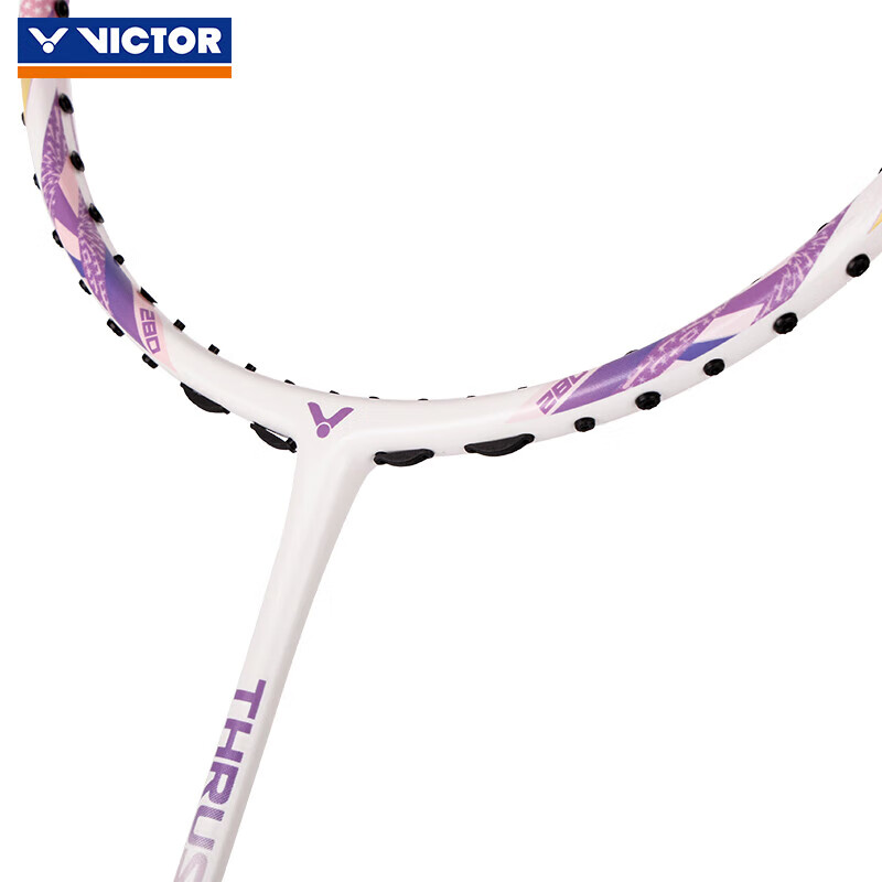 VICTOR Badminton Racket, All-Carbon Single Racket, Offensive Type TK-280 EX/T/4U...