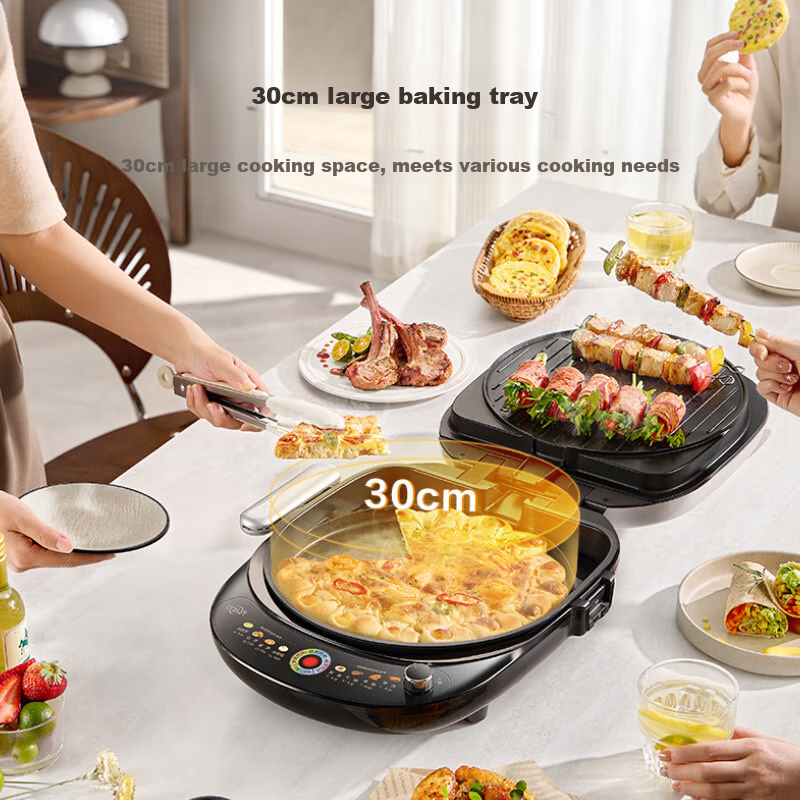 SUPOR Electric Griddle, Detachable Upper And Lower Plates, Double-Sided Heating...