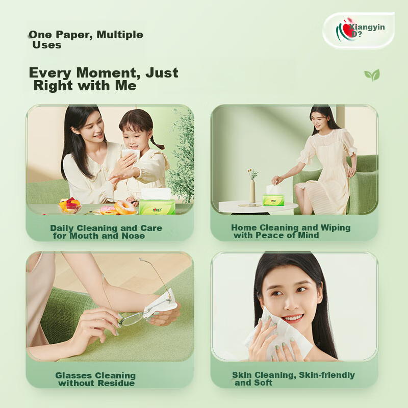 Heart-to-Heart Facial Tissues [Xiao Zhan's Choice] Tea Language Silk Series 3-Pl...