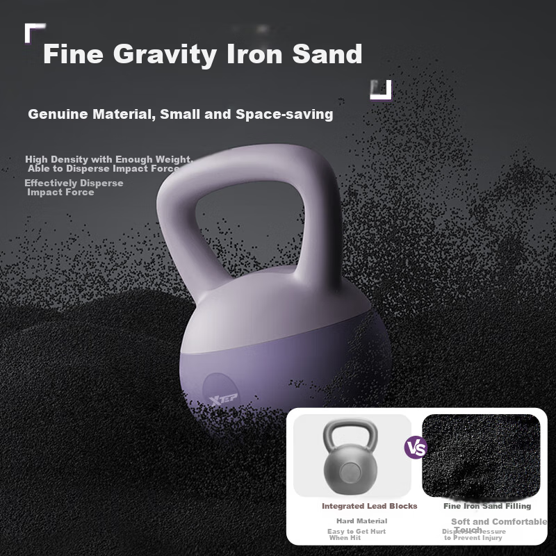 XTEP Dumbbell Squat Hip Training Equipment for Men and Women Home Arm Training K...