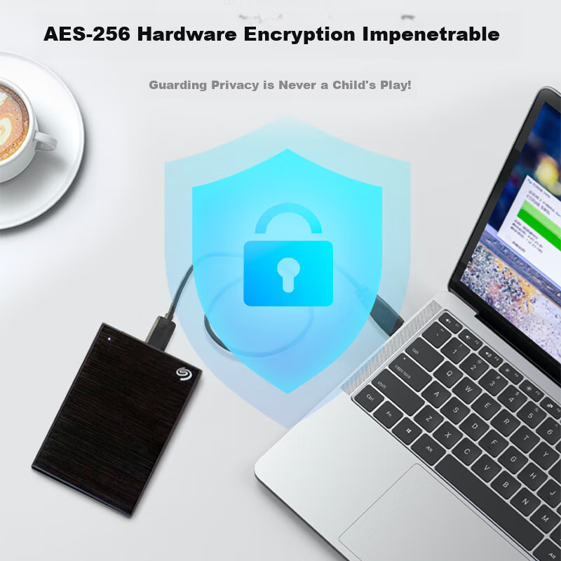 Seagate Portable Hard Drive, 2TB Encrypted, USB3.0 High-Speed, Seagate Ming 2.5-...