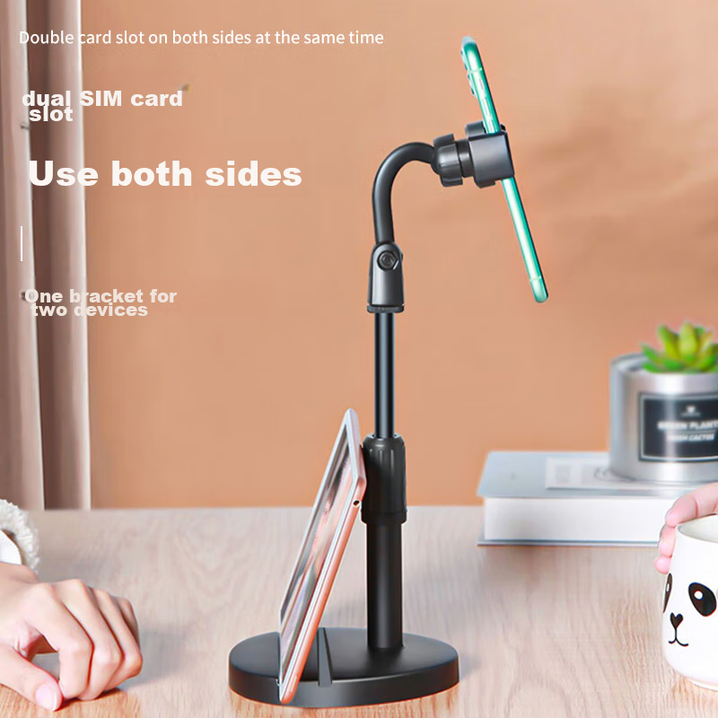 Stiger Phone Stand, Desktop Live Streaming Multi-Position Selfie Stand, Lazy Bed...