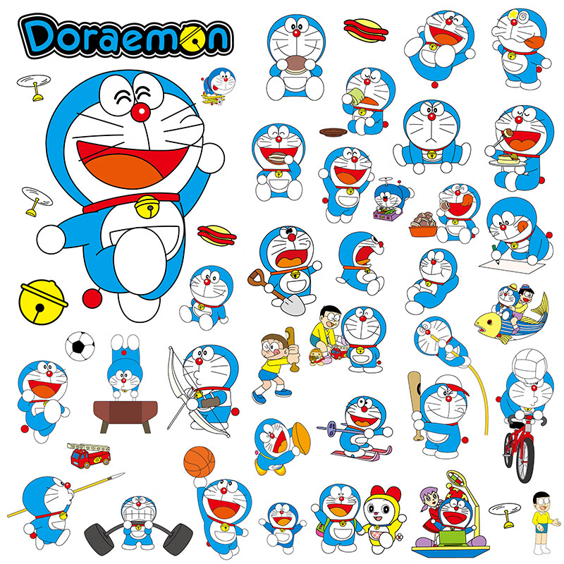 Xinqin, Anime Cartoon Box Stickers, Traceless Stickers, Car Skateboard Personali...