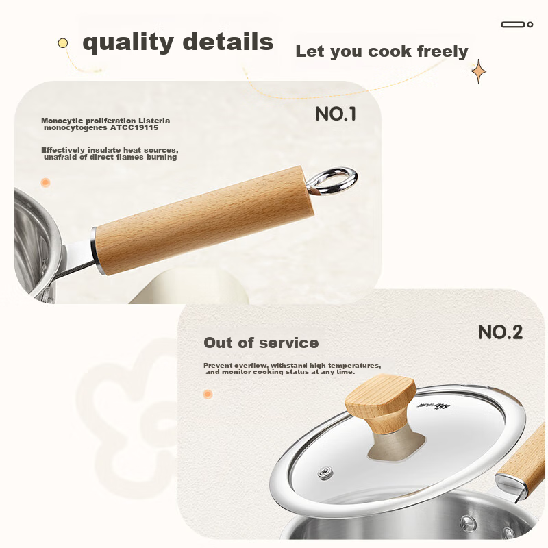 Bear Baby Food Pot, 316L Stainless Steel, Thickened CP-G0056 16cm