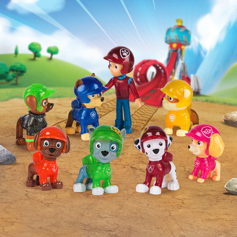 PAW PATROL Dog Patrol Team Birthday Gift Children Boys and Girls Toy Car Fleet A...