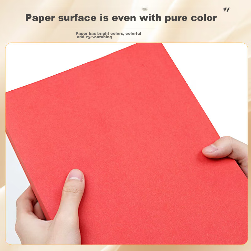 TANGO A3 80g Deep Red Colored Copy Paper, Colored Soft Cardstock Printing Paper,...