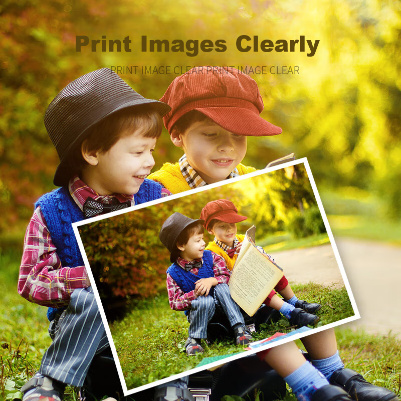 Elifo Self-Adhesive Photo Paper, A4 Size, Sticky Backing, A4 Photo Printing Pape...