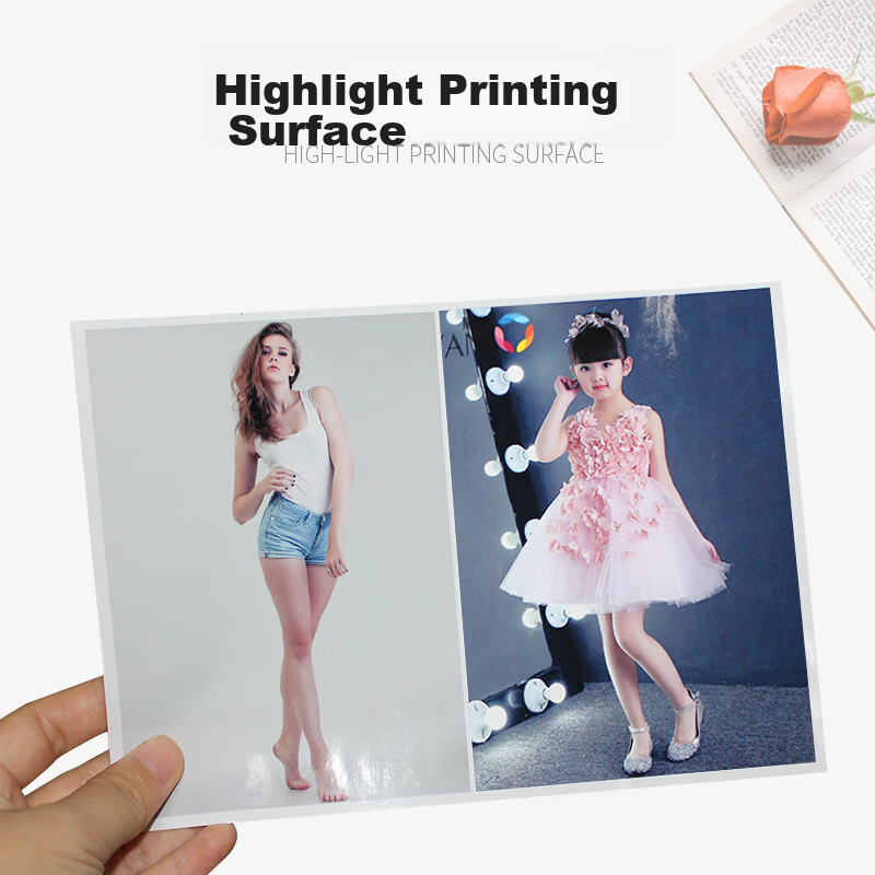 Elifo Self-Adhesive Photo Paper, A4 Size, Sticky Backing, A4 Photo Printing Pape...