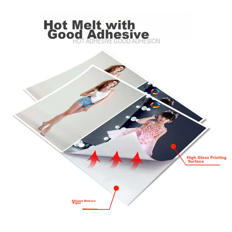 Elifo Self-Adhesive Photo Paper, A4 Size, Sticky Backing, A4 Photo Printing Pape...