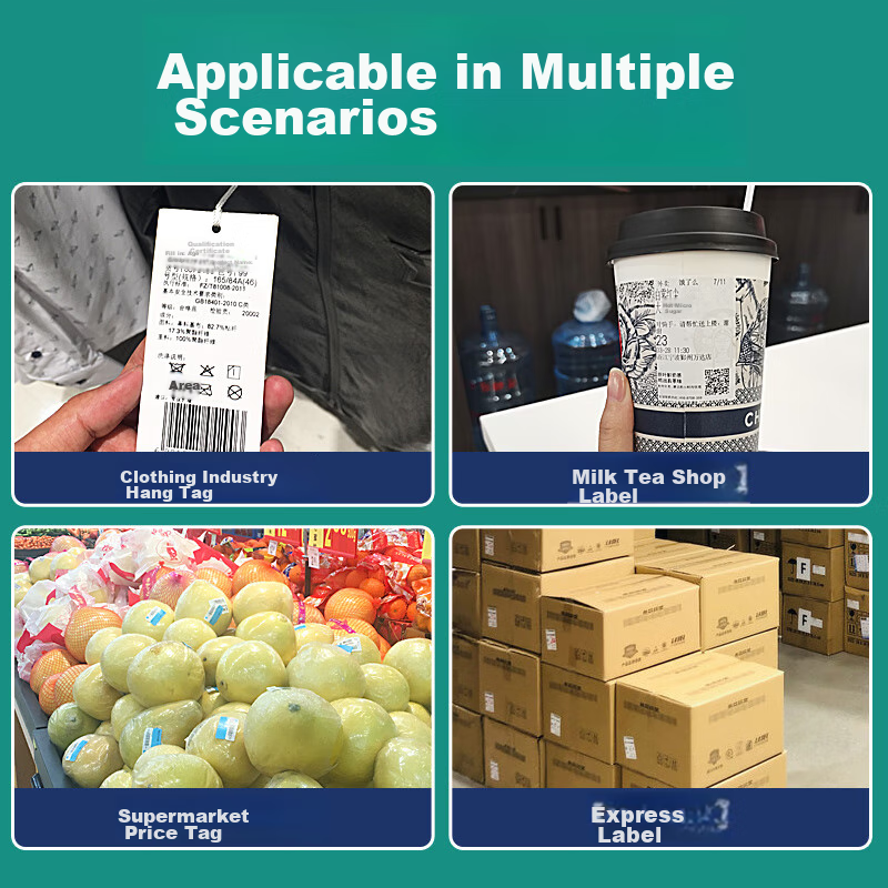 Xinwei 80*60*800 Sheets*1 Roll, Label Doctor Series Triple-Protection Thermal La...