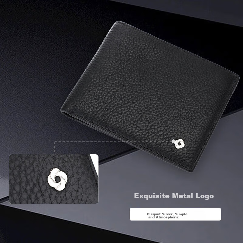 Samsonite Men's Wallet, Short Casual Bifold Cowhide Billfold, Multifunctional Le...