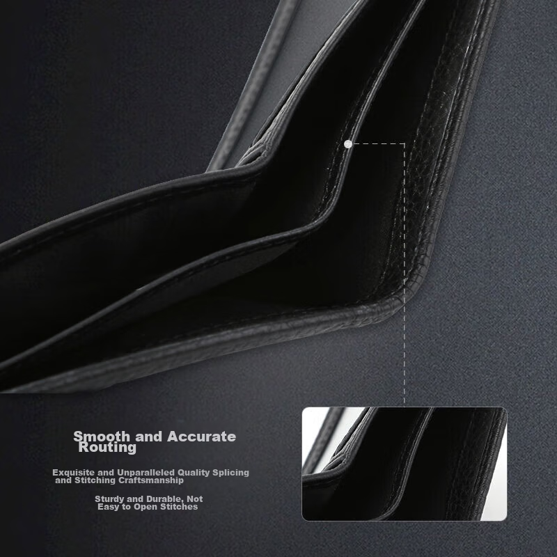 Samsonite Men's Wallet, Short Casual Bifold Cowhide Billfold, Multifunctional Le...