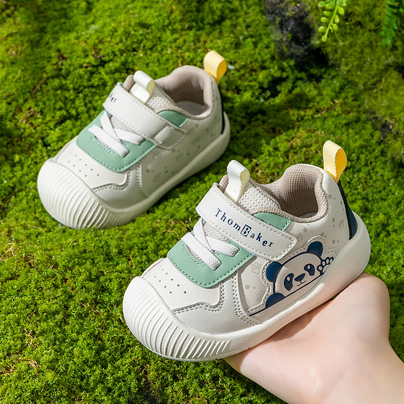 ThomBaker Baby Walking Shoes Spring New Anti-slip Soft Bottom Breathable Childre...