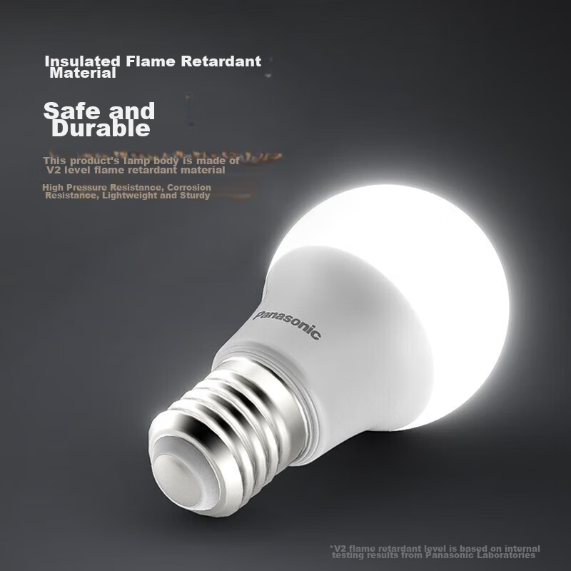 Panasonic Energy-Saving LED Bulb, E27 Screw Base, Household Lighting, LED Light...
