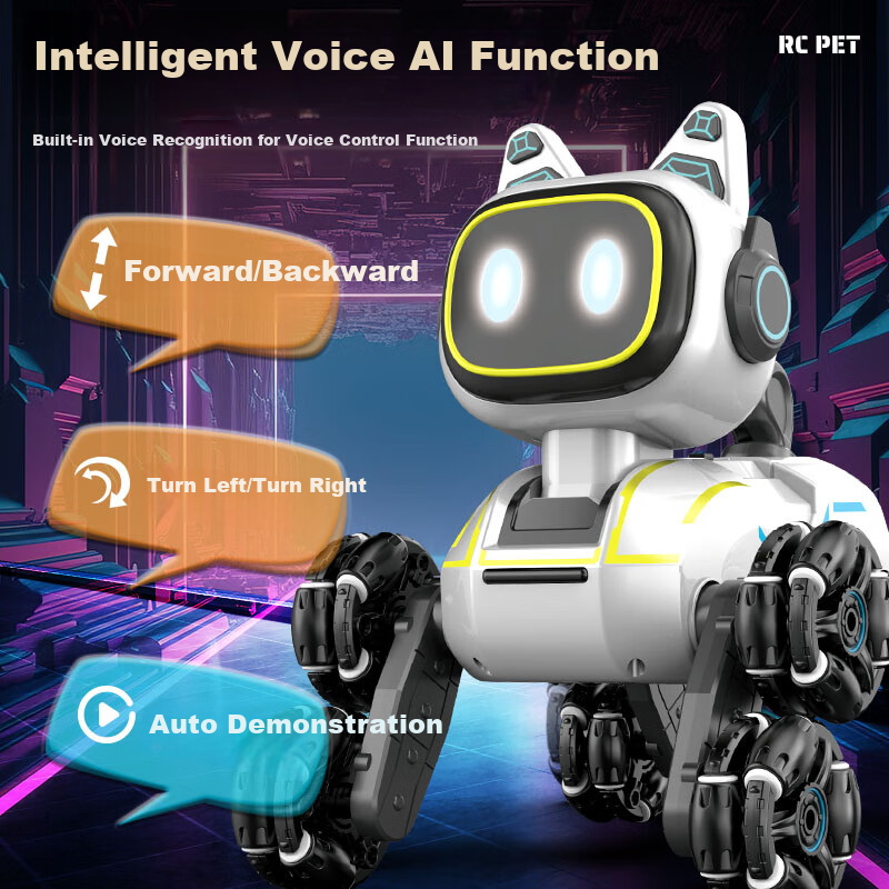 Taotao Tiancai Toy, Boys' Remote Control Car, Robot Dog, Transforming Robot, Bir...