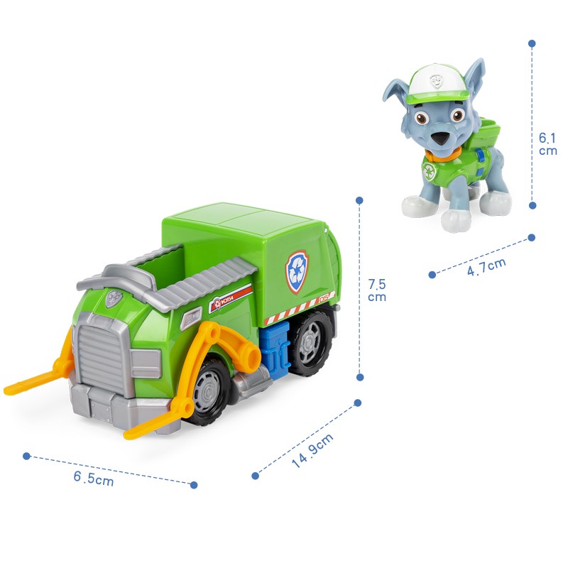 PAW PATROL Dog Patrol Team, Birthday Gift Toy Car for Boys And Girls, Big Rescue...