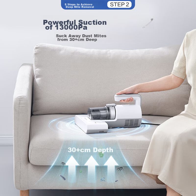 Panasonic Mite Remover for Home Use, Bed Protector, Smart Dust And Mite Sensing...