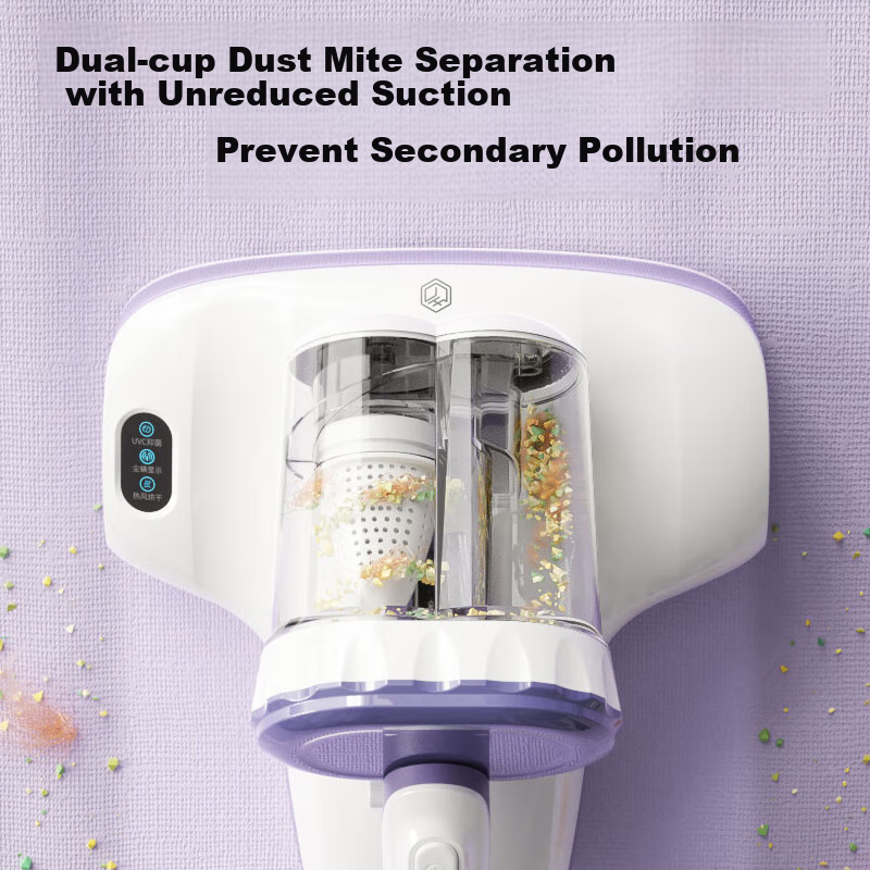 Jingzao Little Seal Lite Mite Remover Vacuum Cleaner All-In Machine with Dual Cu...