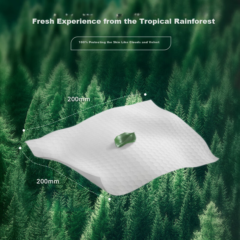 Xinxiangyin Facial Cleansing Wipes [Xiao Zhan Recommended], 60 Sheets, Wet And D...