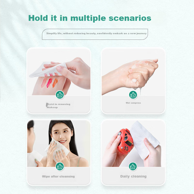 Xinxiangyin Facial Cleansing Wipes [Xiao Zhan Recommended], 60 Sheets, Wet And D...