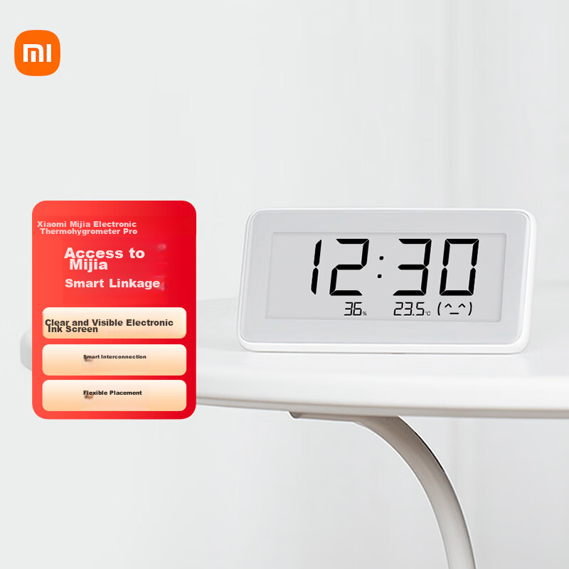 Xiaomi Mijia Electronic Thermometer And Hygrometer Pro, Indoor And Car Bluetooth...