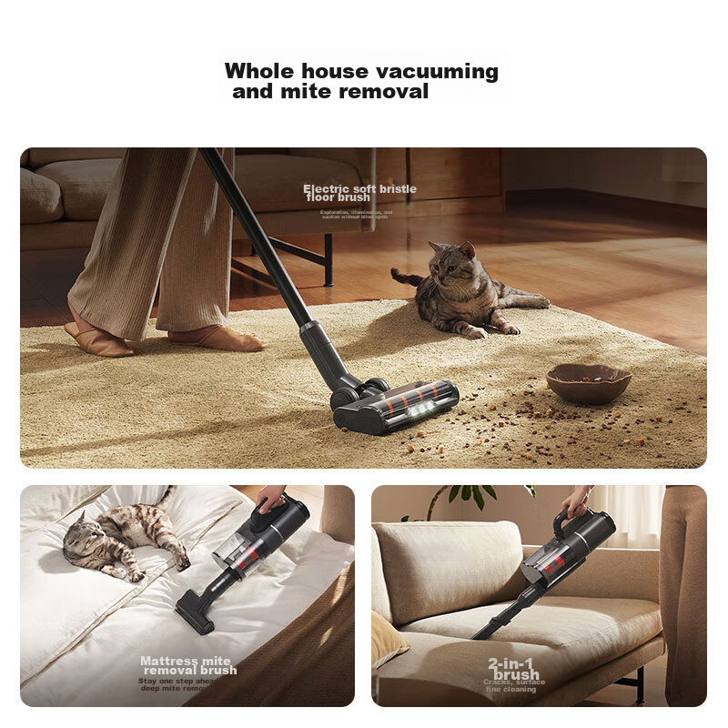 Mijia Xiaomi Wireless Floor Cleaner 3Max, Sweeping, Vacuuming, Mopping, Dust Mit...