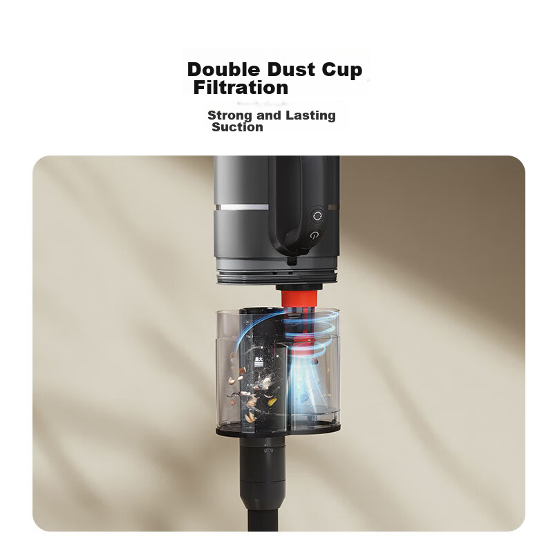 Mijia Xiaomi Wireless Floor Cleaner 3Max, Sweeping, Vacuuming, Mopping, Dust Mit...