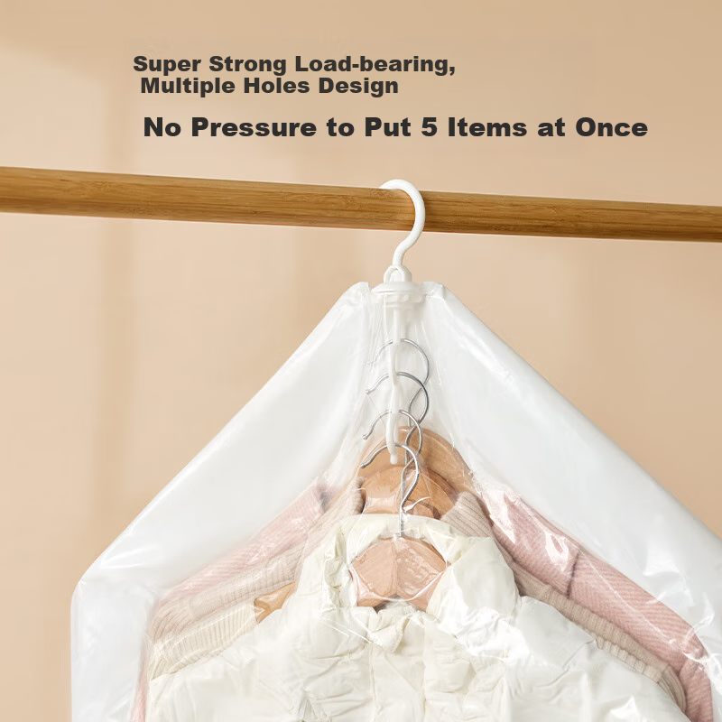 HuiXun Vacuum Compression Bag Hanging Hook Bag 3-Piece Set