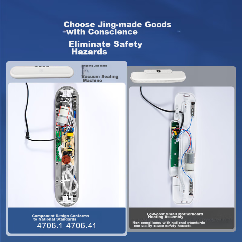 Jingzao Vacuum Sealer, Fully Automatic Vacuum Packaging Machine, Powerful Sealer...