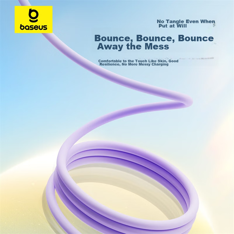 Baseus 3-In Charging Cable, 3.5A Data Cable, Multi-Function Apple 16/15 Type-C A...