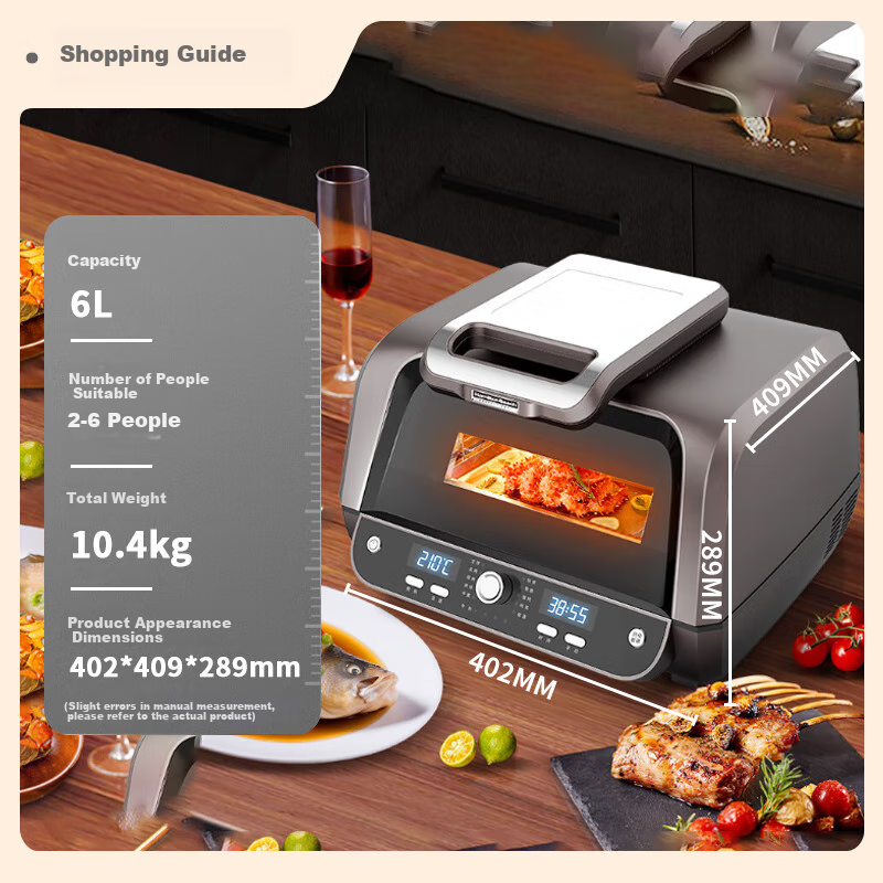 Hamilton Beach 3-in-1 Electric Indoor Grill + Griddle, 8-Serving, Reversible Non...