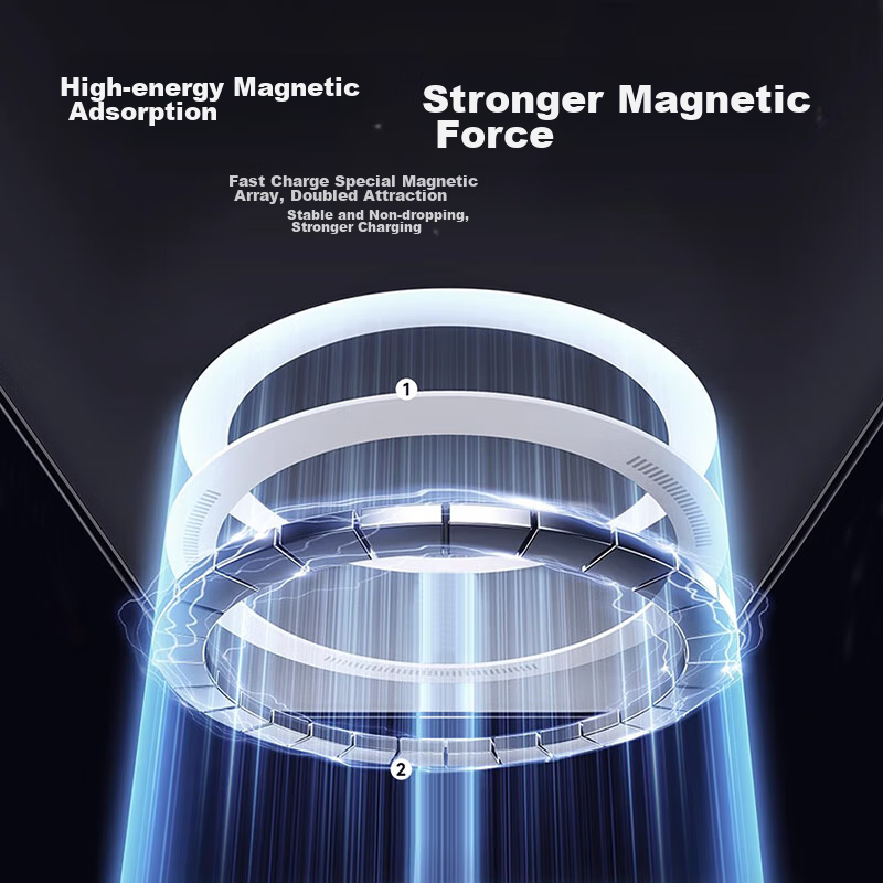 KOOLIFE Compatible with Huawei Mate 60 Phone Case, Full Coverage Magnetic Wirele...